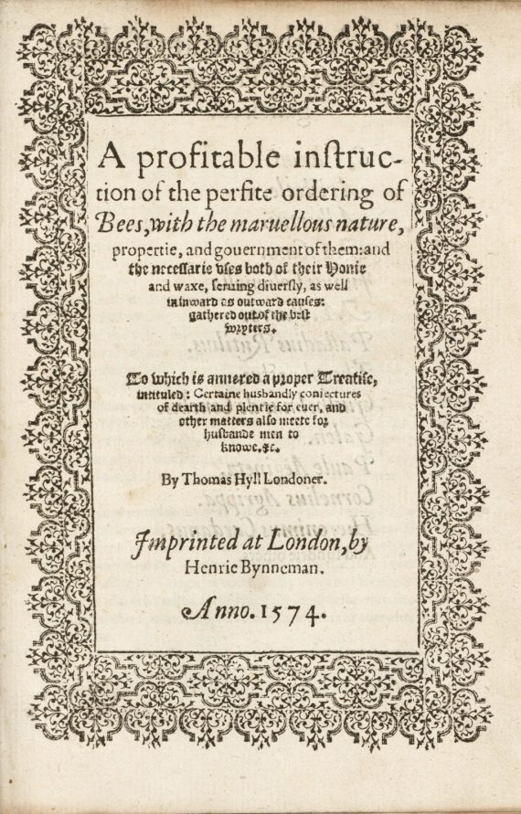 title_page_a_profitable_instruction_of_the_perfite_ordering_of_bees