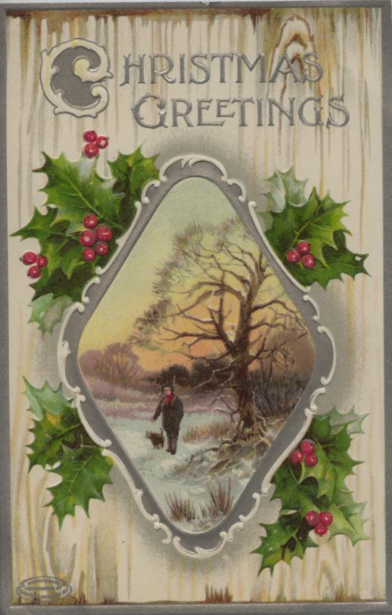 Weird and wonderful: Edwardian Christmas cards | Chetham's Library