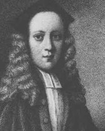 Photograph of engraved portrait of John Byrom